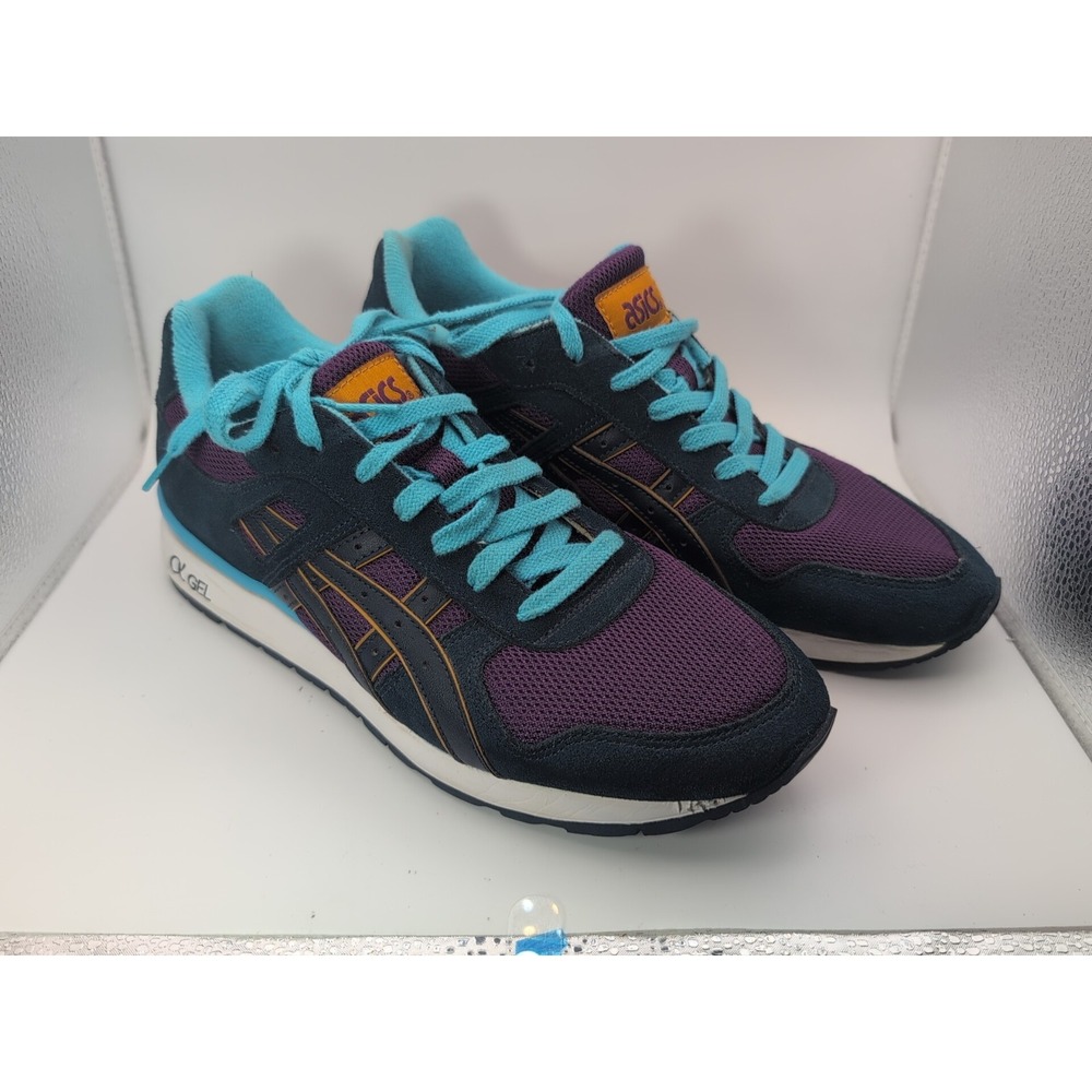 2014 ASICS GT-II Purple/Navy Men's Size 9 US Athletic Workout Sneaker Shoe